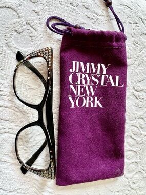 Jimmy Crystal New York Tortoiseshell Crystal-Accent Cat Eye Readers +1.50